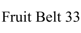 FRUIT BELT 33 trademark
