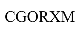 CGORXM trademark
