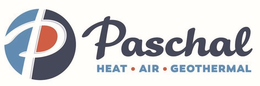 P PASCHAL HEAT · AIR · GEOTHERMAL trademark