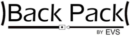 BACK PACK BY EVS trademark