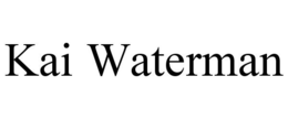 KAI WATERMAN trademark