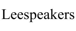 LEESPEAKERS trademark