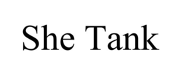 SHE TANK trademark