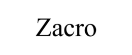 ZACRO trademark