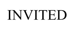 INVITED trademark