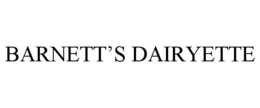 BARNETT'S DAIRYETTE trademark