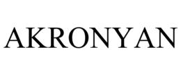 AKRONYAN trademark