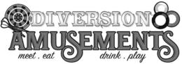 DIVERSION AMUSEMENTS MEET EAT DRINK PLAY trademark