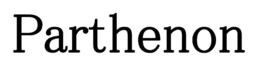PARTHENON trademark