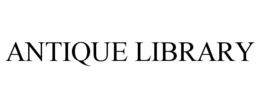 ANTIQUE LIBRARY trademark