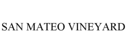 SAN MATEO VINEYARD trademark