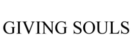 GIVING SOULS trademark