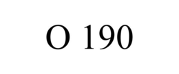 O 190 trademark