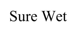 SURE WET trademark