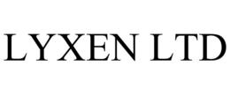 LYXEN LTD trademark