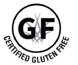 GF CERTIFIED GLUTEN FREE trademark