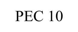 PEC 10 trademark