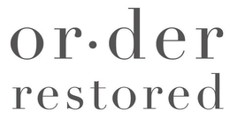 OR·DER RESTORED trademark