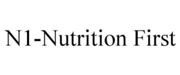 N1-NUTRITION FIRST trademark