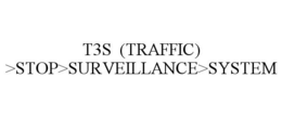 T3S (TRAFFIC) >STOP>SURVEILLANCE>SYSTEM trademark
