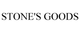STONE'S GOODS trademark