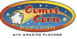 COMET CORN POPCORN WITH AMAZING FLAVORS trademark