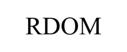 RDOM trademark