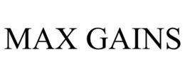MAX GAINS trademark