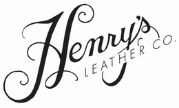 HENRY'S LEATHER CO. trademark