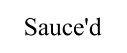 SAUCE'D trademark
