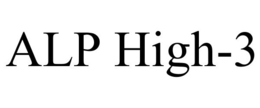 ALP HIGH-3 trademark