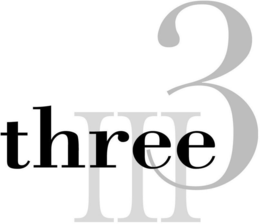 THREE 3 III trademark