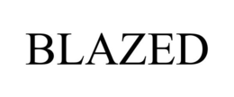 BLAZED trademark