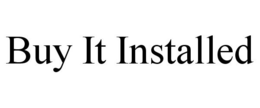 BUY IT INSTALLED trademark
