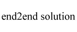 END2END SOLUTION trademark