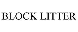 BLOCK LITTER trademark