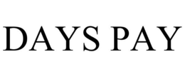 DAYS PAY trademark