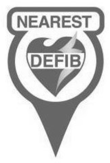 NEAREST DEFIB trademark