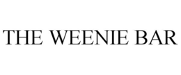 THE WEENIE BAR trademark