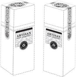 A ARTISAN SALT COMPANY CERAMIC GRINDER trademark