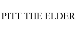 PITT THE ELDER trademark