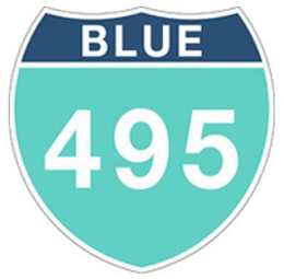BLUE495 trademark