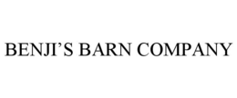 BENJI'S BARN COMPANY trademark