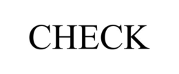 CHECK trademark