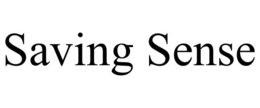 SAVING SENSE trademark