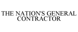 THE NATION'S GENERAL CONTRACTOR trademark