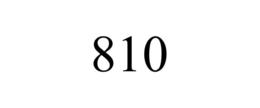 810 trademark