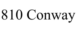 810 CONWAY trademark