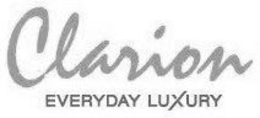 CLARION EVERYDAY LUXURY trademark