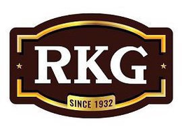 RKG SINCE 1932 trademark